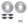 Dynamic Friction 6512-20047 Rotor Kit