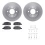 Dynamic Friction 6512-59132 Rotor Kit