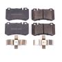 PowerStop 17-984 PowerStop - Z17 Low-Dust Ceramic Brake Pads with Hardware