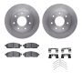 Dynamic Friction 6412-54281 Rotor Kit