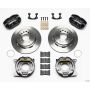 Wilwood 140-13205 Dynapro Dust-Boot P/S Park Brake Kit Small Ford 2.66in Offset