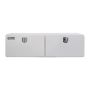 Dee Zee DZ79WH Deezee Universal Tool Box - Specialty Topsider White BT Alum