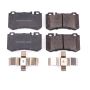 PowerStop 17-984 PowerStop - Z17 Low-Dust Ceramic Brake Pads with Hardware