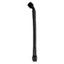 Fragola -10AN Ext Black PTFE Hose Assembly Straight x 45 Degree 10in