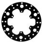 Wilwood 160-3455 Rotor-Steel Midget Fr.-Drilled 10.50 x .350 - 6 on 5.50in