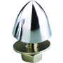 Bikers Choice 492448 Chrome Bullet Krommets Universal Custom 10 Pk