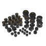 Prothane 95-98 Nissan 240SX Total Kit - Black