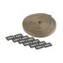 Design Engineering 10579 Protect-A-Wire Kit Titanium 4 Cylinder