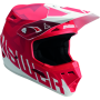 Answer 447750 AR1 V2 Bold Helmet Red/White Youth - Large