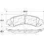 Stoptech 308.08340 Street Brake Pads
