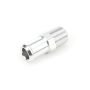 EDELBROCK EDE8184 Heater Hose End Fitting Straight with 1/2in NP