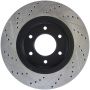 Stoptech 127.42099L Slotted & Drilled Sport Brake Rotor