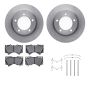Dynamic Friction 6212-76019 Rotor Kit