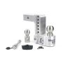 Weigh Safe 6in Drop Hitch w/Built-in Scale & 2.5in Shank (10K/18.5K GTWR) w/WS05 - Aluminum