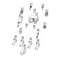 Mopar 68399889AA KEY, Blank