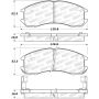 Stoptech 308.03990 Street Brake Pads