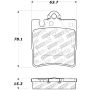 Stoptech 309.08760 Performance Brake Pads