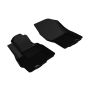 3D MAXpider 2011-2019 Mitsubishi Outlander Sport Kagu 1st Row Floormat - Black
