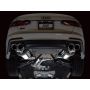 AWE Tuning 3015-42103 19-23 Audi C8 S6/S7 2.9T V6 AWD Touring Edition Exhaust - Chrome Silver Tips