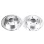 PowerStop JBR755XPR PowerStop Evolution Performance Drilled, Slotted & Plated Brake Rotor Pair