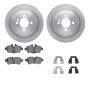 Dynamic Friction 6512-32058 Rotor Kit