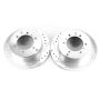 PowerStop JBR724XPR PowerStop Evolution Performance Drilled, Slotted & Plated Brake Rotor Pair