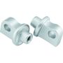 Kuryakyn 8899 Splined Peg Adapter Silver