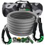 Rhino USA KROPE-78X20-GRY Kinetic Energy Recovery Rope (7/8In X 20Ft) Gray