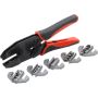 QUICKCAR RACING PRODUCTS QRP50-395 Ratcheting Wire Crimper with Dies