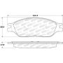 Stoptech 305.08030 Street Select Brake Pads