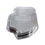 RACING POWER CO-PACKAGED RPCR9121 TH400 Trans Pan Chrome Steel Finned