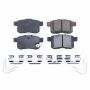 PowerStop 17-1451 PowerStop - Z17 Low-Dust Ceramic Brake Pads with Hardware