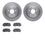Dynamic Friction 6502-58130 Rotor Kit