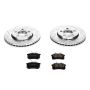 PowerStop K920 Z23 Daily Driver Carbon-Fiber Ceramic Brake Pad and Drilled & Slotted Rotor Kit