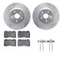 Dynamic Friction 7512-13019 Rotor Kit