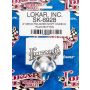 LOKAR LOKSK-6928 2in Shift Knob Deco Polished w/Button