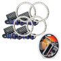Oracle Lighting 1339-330 LED Dual Waterproof Halo Kit, ColorSHIFT