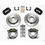 Wilwood 140-7142 Forged Dynalite P/S Park Brake Kit Big Ford 2.36in Offset Currie Blank