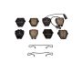 PowerStop 17-912 PowerStop - Z17 Low-Dust Ceramic Brake Pads with Hardware