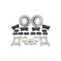 STRANGE STGB1714WC Rear Brake Kit Ford 8.8 Mustang w/Soft Pads