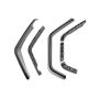 Rugged Ridge 11640.56 07-18 Jeep Wrangler JK 2-Door+4-Door Unlimited Max Terrain Fender Flare Front+Rear Set