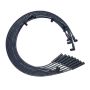 MOROSO MOR51060 Ultra Plug Wire Set BBM 361-440 Black