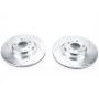 PowerStop EBR1404XPR PowerStop Evolution Performance Drilled, Slotted & Plated Brake Rotor Pair