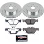 PowerStop K7039-26 Z26 Street Performance Ceramic Brake Pad and Drilled & Slotted Rotor Kit