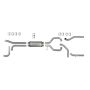 Diamond Eye Performance K3522A Diamond Eye KIT 3-1/2in CB SPLIT DUAL GAS AL: NISSAN TITAN 5.6L 07-10