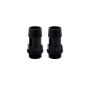 Mishimoto MMFT-M20-34BK 2pcs. M20x1.5 3/4in Aluminum Catch Can Fitting - Black