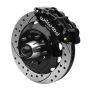 Wilwood 140-15941-D Superlite 6R Front Brake Kit for 63-87 Chevy C10 Prospindle 13.06 in Diameter Black Calipers