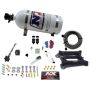 Nitrous Express 40041-10 4150 HITMAN PLUS 4-BBL (50-100-150-200HP) WITH 10LB BOTTLE