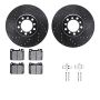 Dynamic Friction 8612-63036 Rotor Kit