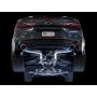 AWE Tuning 3020-32049 16-19 Chevrolet Camaro SS Axle-back Exhaust - Track Edition (Chrome Silver Tips)
